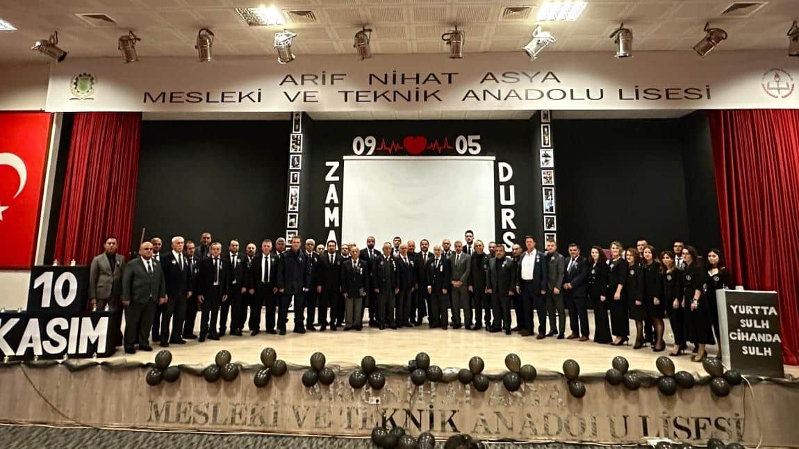 10 Kasım Atatürk'ü Anma İlçe Programı